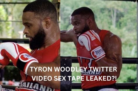 tyron woodley video sex tape|MMA Twitter reacts to Tyron Woodley sex tape leak